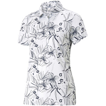 Vêtements Femme T-shirts & Polos Puma 537493-01 Blanc