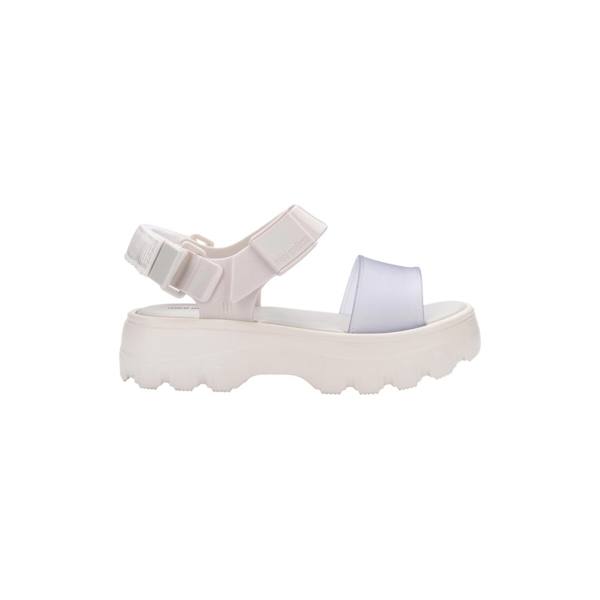 Chaussures Enfant Sandales et Nu-pieds Melissa MINI  Kids Kick Off - White Blanc