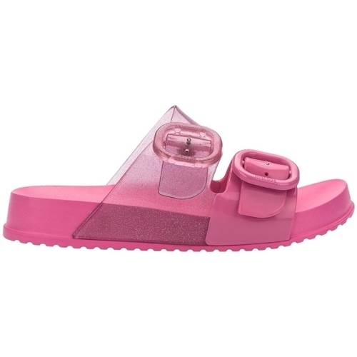 Chaussures Enfant Calvin Klein Jea Melissa MINI  Kids Cozy Slide - Glitter Pink Rose