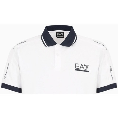 Vêtements Homme T-shirts & Polos Emporio Armani EA7 3DPF20PJ03Z Blanc