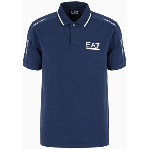Vêtements Homme T-shirts & Polos Emporio Armani EA7 3DPF20PJ03Z Bleu