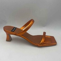 Chaussures Femme Baskets mode Angel Alarcon MULE PETIT TALON ORANGE E23 Orange