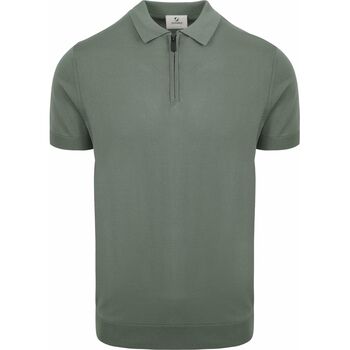 t-shirt suitable  polo cool dry knit vert 