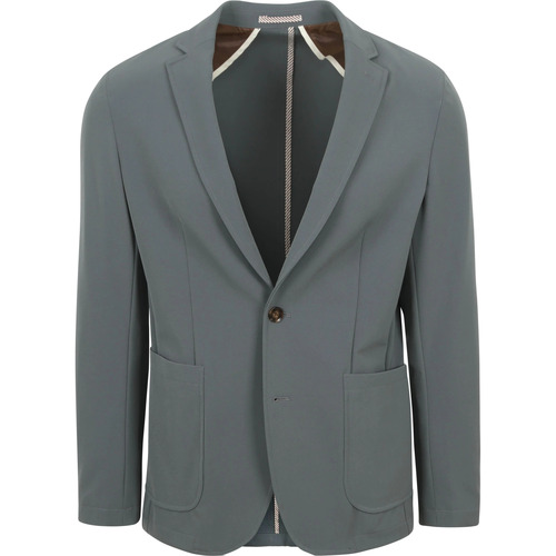 Vêtements Homme Vestes / Blazers Suitable Colbert Lind Steel Green Multicolore