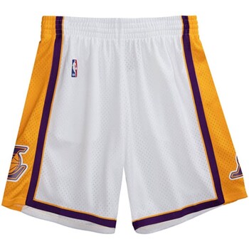 Vêtements Homme Shorts / Bermudas Mitchell And Ness SMSHAC19184-LALWHIT09 Blanc