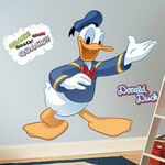 Grands stickers muraux repositionnables Donald