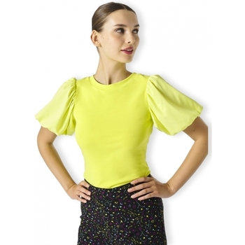 Vêtements Femme Tops / Blouses Minueto Top Floor - Yellow Jaune