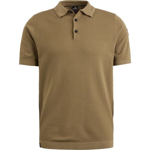 Vêtements Homme T-shirts & Polos Vanguard Knitted Poloshirt Marron Marron