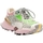 Chaussures Femme Baskets mode Exé Shoes EXÉ Sneakers 134-23 - Green/Pink Multicolore