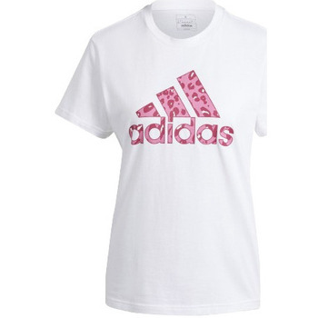 Vêtements Femme T-shirts manches courtes adidas Originals TEE SHIRT ANIMAL GT - WHITE - M Blanc