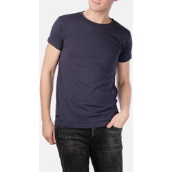 Vêtements Homme T-shirts & Polos Hopenlife T-shirt manches courtes col rond YUKINE bleu marine