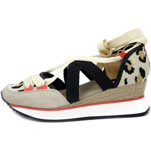 Chaussures Femme Baskets mode Gioseppo Chaussure femme, Sneaker, Textile, Lacets-72190 Beige