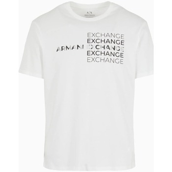 Vêtements Homme T-shirts & Polos EAX 3DZTACZJ9TZ Blanc