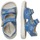 Chaussures Garçon Sandales et Nu-pieds Naturino Sandales en cuir JULY Bleu