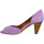 Chaussures Femme Sandales et Nu-pieds Les Venues 3669 Velours Femme Violet Violet