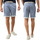 Vêtements Homme Shorts / Bermudas Deeluxe Short homme coxie bleu sky Bleu