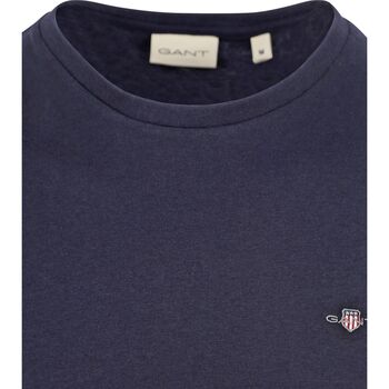 Gant T-shirt Shield Logo Marine Bleu