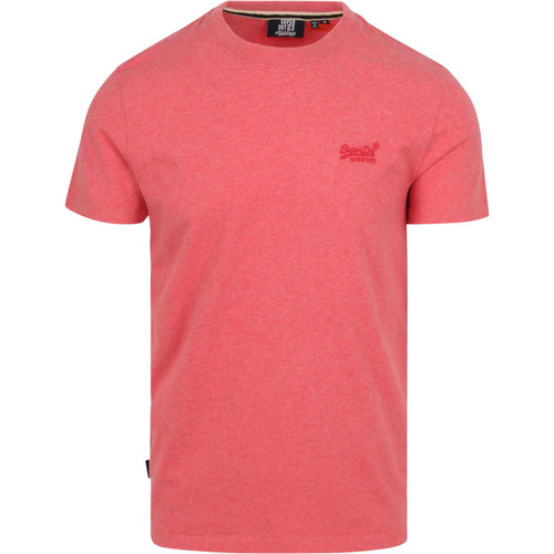 Vêtements Homme T-shirts & Polos Superdry T-Shirt Classique Melange Rose Rose