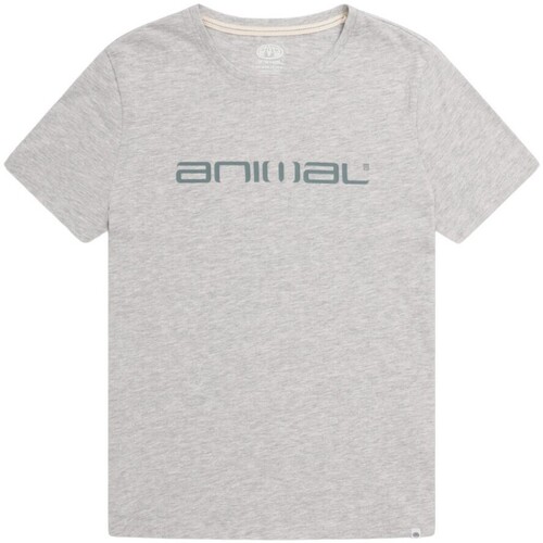 Vêtements Femme T-shirts manches longues Animal MW2448 Gris