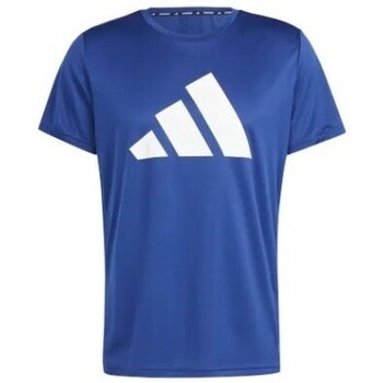 Vêtements Homme T-shirts & Polos adidas Originals TEE SHIRT RUN IT - DKBLUE - S Bleu