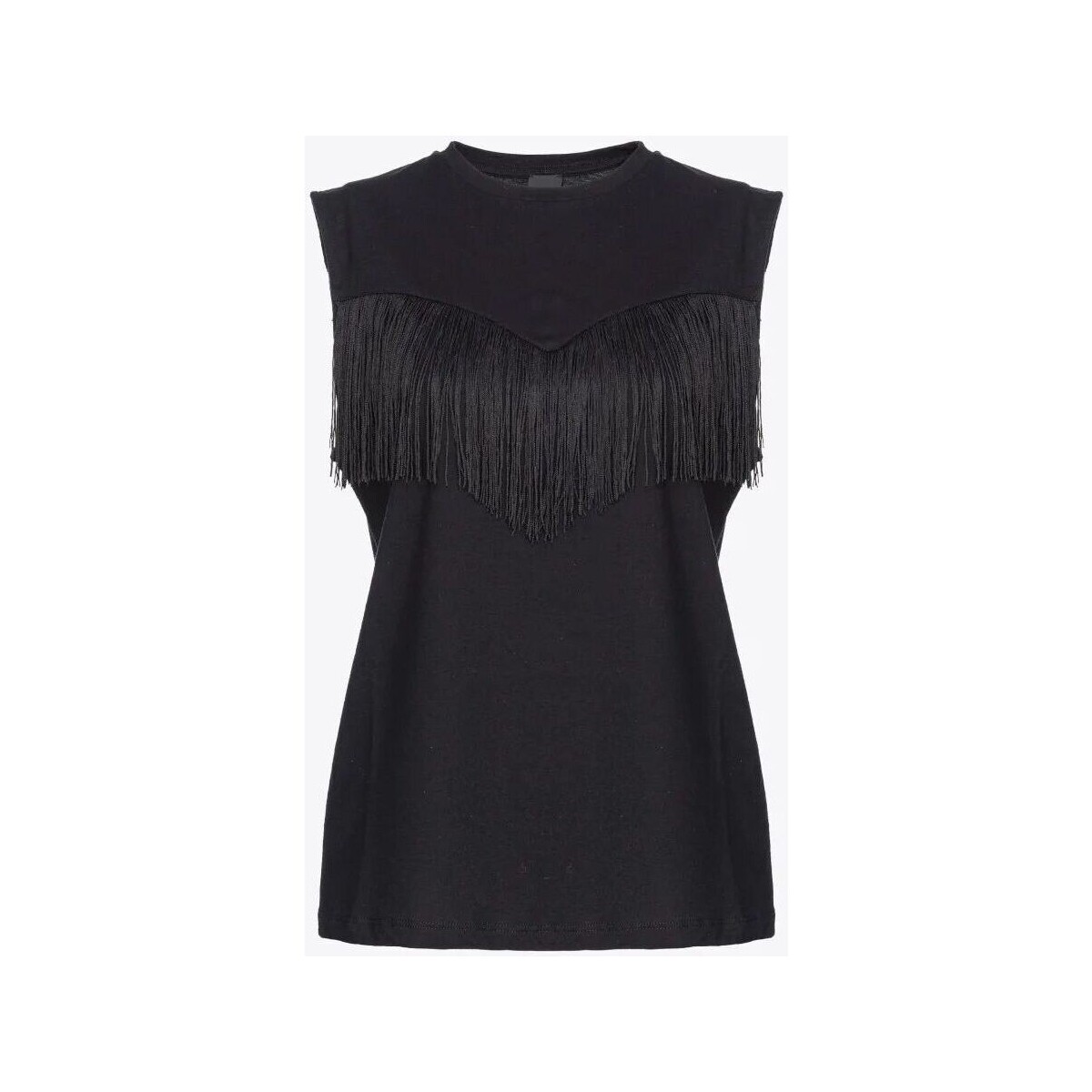 Vêtements Femme T-shirt med trykt panel Pinko TWILIGHT 103726 A1XS-Z99 Noir