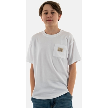 Vêtements Garçon T-shirts manches courtes Levi's 9ek857 Blanc