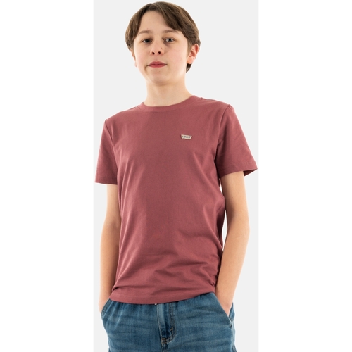 Vêtements Garçon T-shirts manches courtes Levi's 9ea100 Rouge
