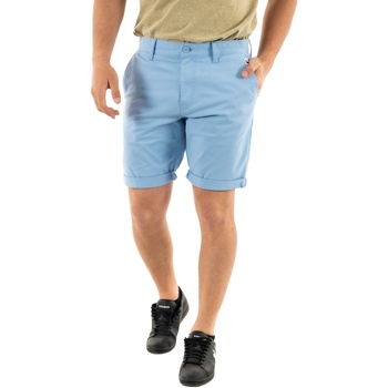 Vêtements Femme Shorts / Bermudas Tommy overhemd Jeans dm0dm18812 Bleu