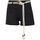 Vêtements Femme Shorts / Bermudas Liu Jo Short bottom-up avec ceinture Noir