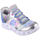 Chaussures Enfant Baskets mode Skechers GALAXY LIGHTS - TIE DYE TAKEO Gris
