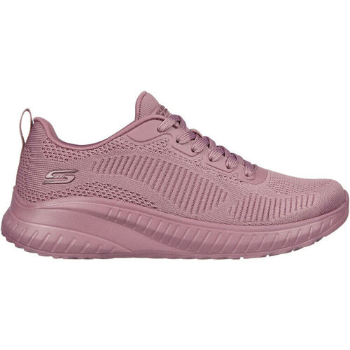 Chaussures Femme Running / trail Skechers BOBS SQUAD CHAOS RS Rose