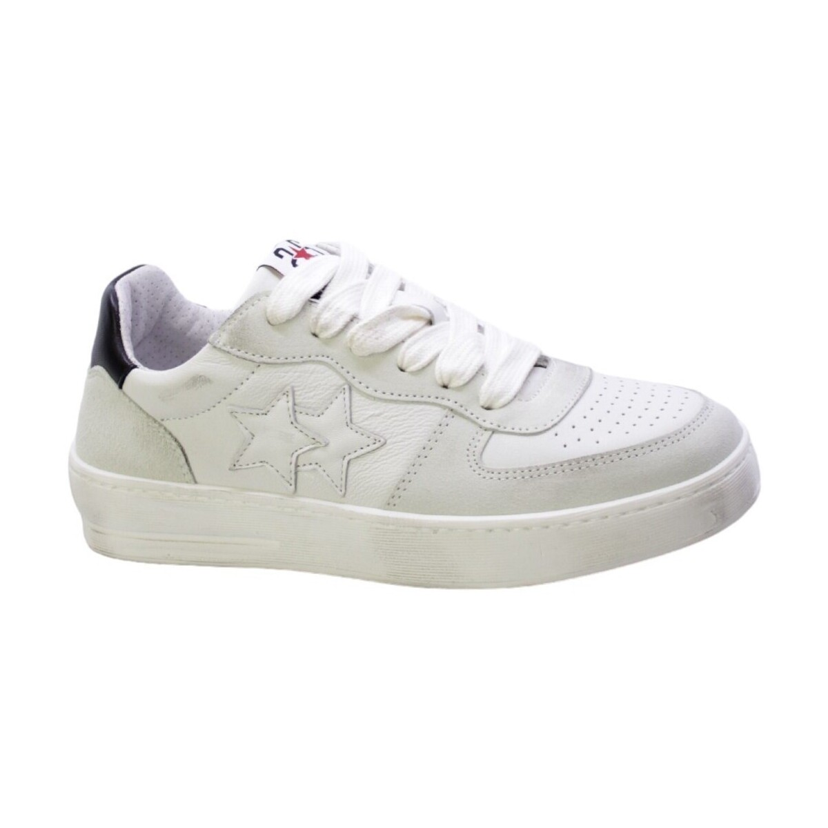 Chaussures Homme Baskets basses Twostar 91342 Blanc