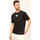 Vêtements Homme T-shirts & Polos BOSS T-shirt à col rond  en jersey de coton avec logo Noir