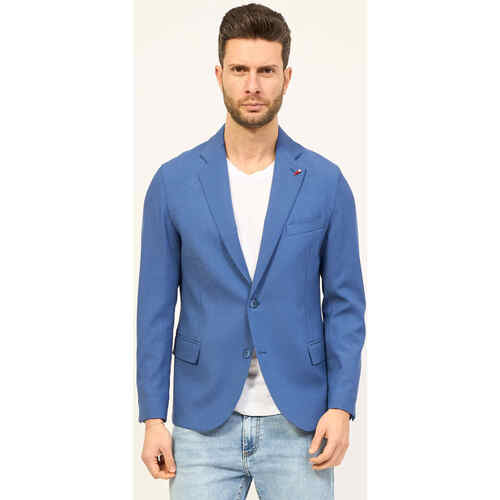 Vêtements Homme Vestes Mulish Veste à simple boutonnage  pour homme en bleu Bleu