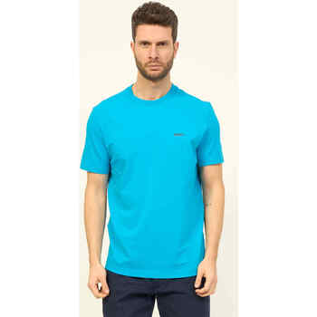 Vêtements Homme T-shirts & Polos BOSS T-shirt  casual pour hommes avec logo contrasté Bleu