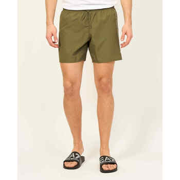 Vêtements Homme Maillots / Shorts de bain Emporio Armani Tweed Déguisement de boxeur  avec logo Vert