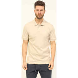 Vêtements Homme T-shirts ecru & Polos BOSS Polo pour hommes Passenger de  en coton stretch Beige