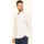 Vêtements Homme Chemises manches longues Harmont & Blaine Chemise En Coton Avec Rayures Logo Blanc