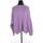 Vêtements Femme Sweats Montagut Pull-over en coton Violet