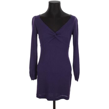 Vêtements Femme Robes Valentino Italien Robe en laine Violet