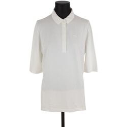 Vêtements Femme Débardeurs / T-shirts sans manche Lacoste Polo en coton Blanc