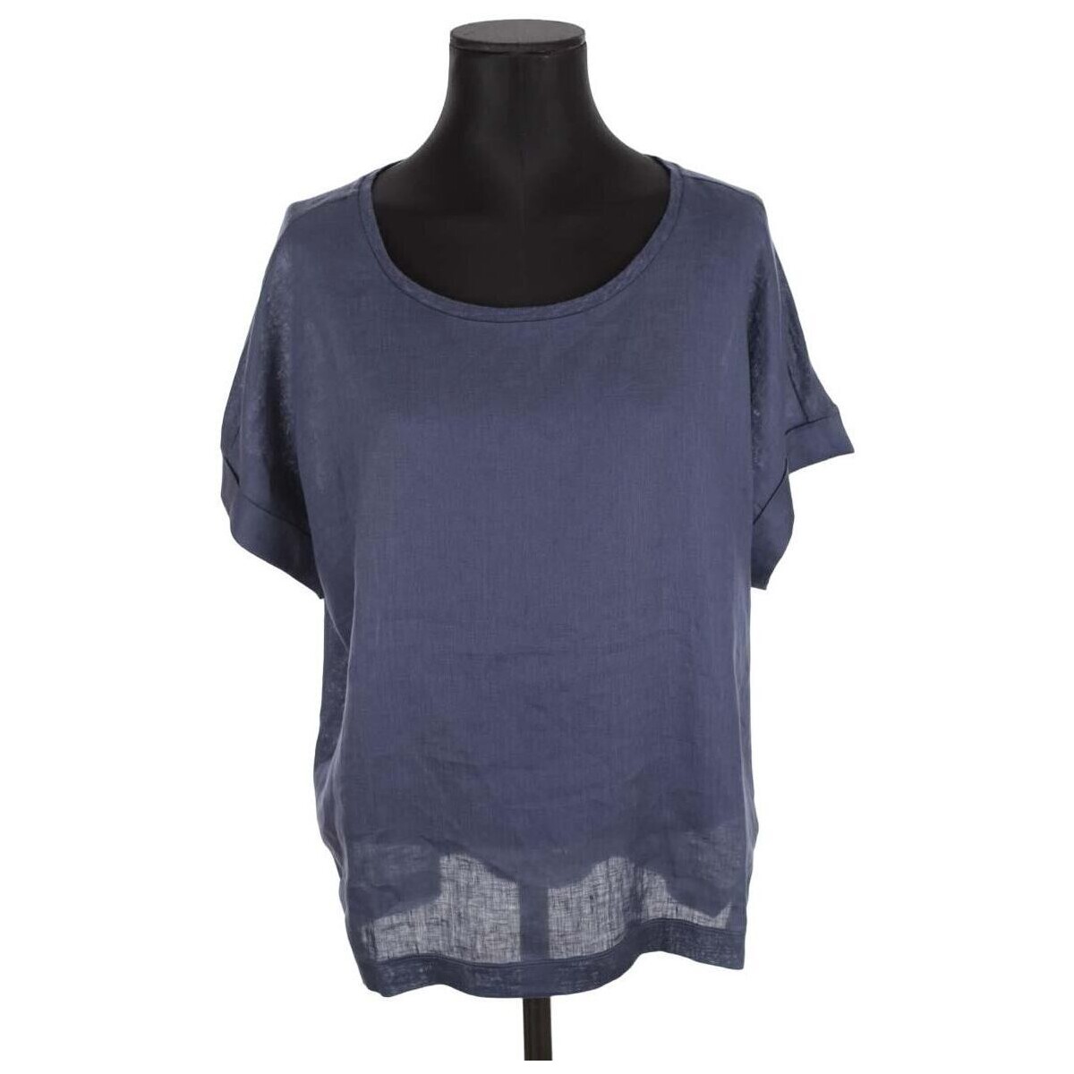 Vêtements Femme Débardeurs / T-shirts sans manche Gerard Darel T-shirt en coton Bleu
