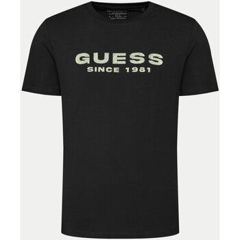 Vêtements Homme T-shirts manches courtes Guess M4GI61 J1314 Noir