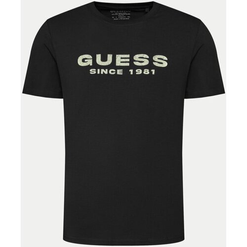 Vêtements Homme T-shirts manches courtes Guess M4GI61 J1314 Noir