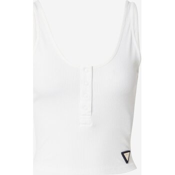 Vêtements Femme Débardeurs / T-shirts sans manche Guess V4GP02 KBCO2 Blanc