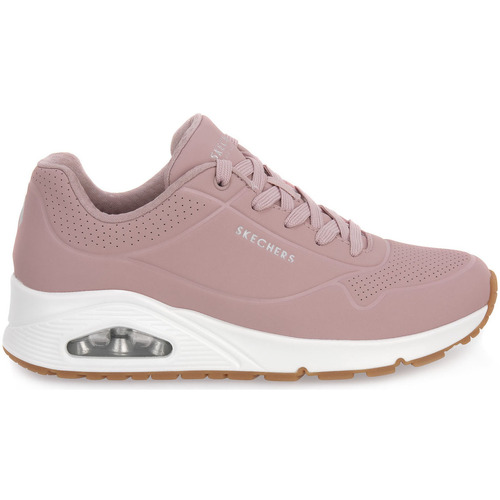 Chaussures Femme Baskets mode Skechers BLSH UNO STAND ON AIR Rose