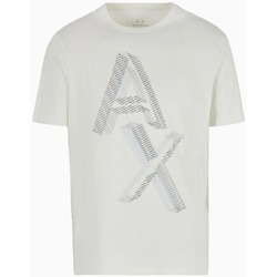Vêtements Homme T-shirts & Polos EAX 3DZTAEZJA5Z Blanc