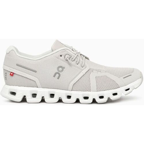 Chaussures Femme Baskets series On Canvas Running CLOUD 5 - 59.98773-PEAL/WHITE Gris