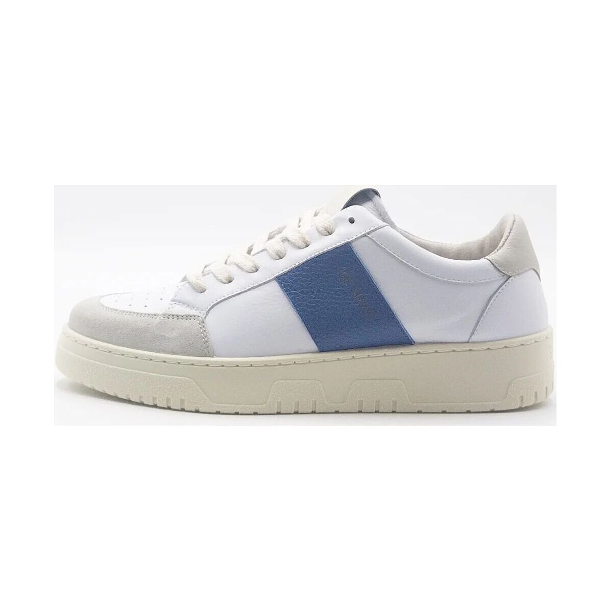 Chaussures Homme Baskets mode Saint Sneakers Cleat SAIL-WHITE ELE.BLUE Blanc