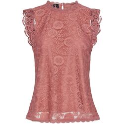 Vêtements Femme Débardeurs / T-shirts sans manche Pieces 17120454 OLLINE-CANYON ROSE Rose